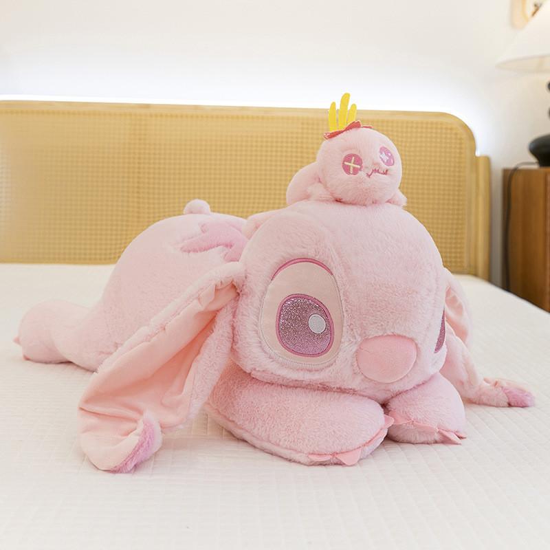 Pooh Bear Stitch Plush Toy With Elastic Velvet Fabric For Kids Birthday Gift