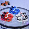 LED Light Shoes for Baby Boys Cartoon Car Children's Sports Shoes Wear Resistant Girls Anti Slip Fashion Boys Sneakers