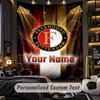 GobelenasFeyenoord Individualus Vardas Tekstas Personalizuotas Sieninis Kabinamas Gobelenas Namų Sienų Dekoras