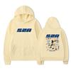 Rapper SZA Hoodie Album Sos Sza Tour Hoodie Men Long Sleeve Sweatshirts Women Harajuku Streetwear Pullovers Sudaderas