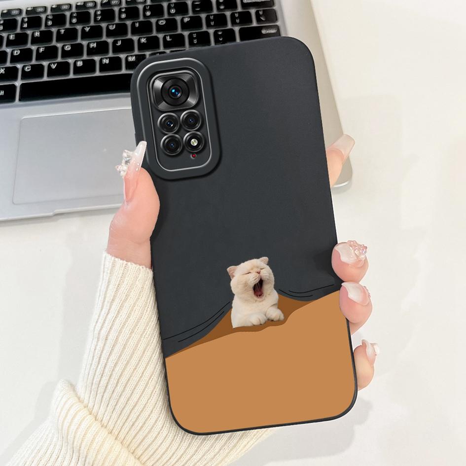 For Redmi Note 11 Case Note 11s 4G Soft Silicone TPU Cute Cover For Xiaomi Redmi Note 11 Pro 5G Phone Case On Redmi Note11s Capa
