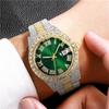 Luxury Roman Scale Calendar Hipster Watch Herr Business Watch Utsökt rund klocka present