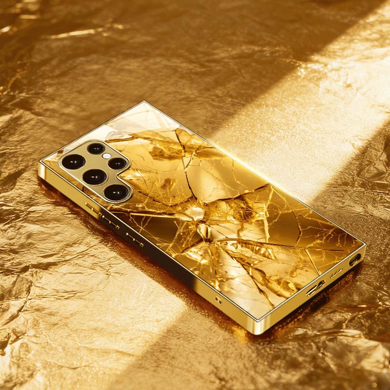 High-end Phone Case Electroplated Glass TPU PhoneCase for Samsung Galaxy S26 S25 S24 S23 S22 S21 FE Ultra Plus Dropresistant