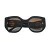 Pristine Sunglasses Butterfly Shape Black Women 5550-A Used