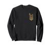 Böse: Für Gutes Ozianisches Gold Logo Vorne und Hinten Sweatshirt