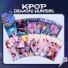 Kpop Demon Coil Notebook Anime Huntrix Book Notebook Decorative Party Gift for Guest Birthday Party Supplies Kpop Warrior