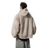 Hooded Cotton-padded Clothes Men's Winter Lazy Wind Joker Cotton-padded Jacket Retro Loose Tooling Coat