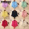 Sommer Dünne Halbarm Kleinen Mantel Weibliche Chiffon Top Schal Sonnenschutz Kleidung Klimaanlage Strickjacke