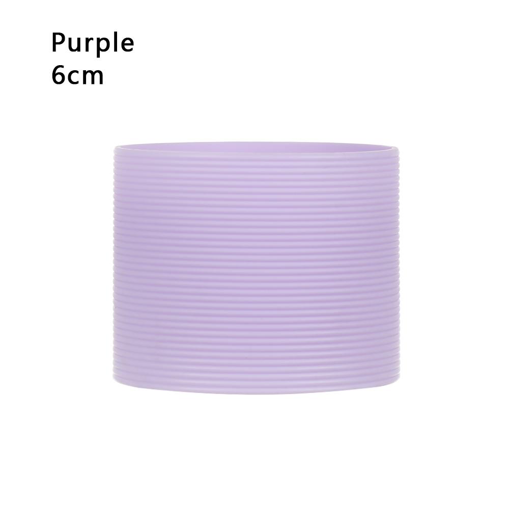 Outil Antidérapant Durable Sous-verres pour Tasses à Eau Manches pour Bouteilles Couvercle Isolant pour Tasse Manchon en Silicone pour Tasse