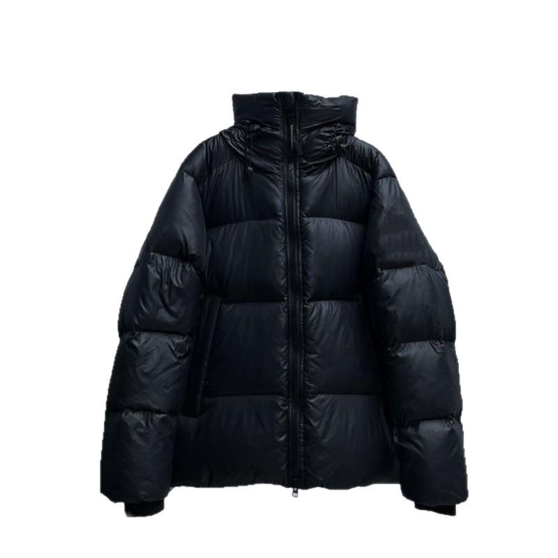 Premium White Goose Down Puffer Jacket Winter - Waterproof Warm Hooded Coat Men Women 300g Fill 75-80% Content