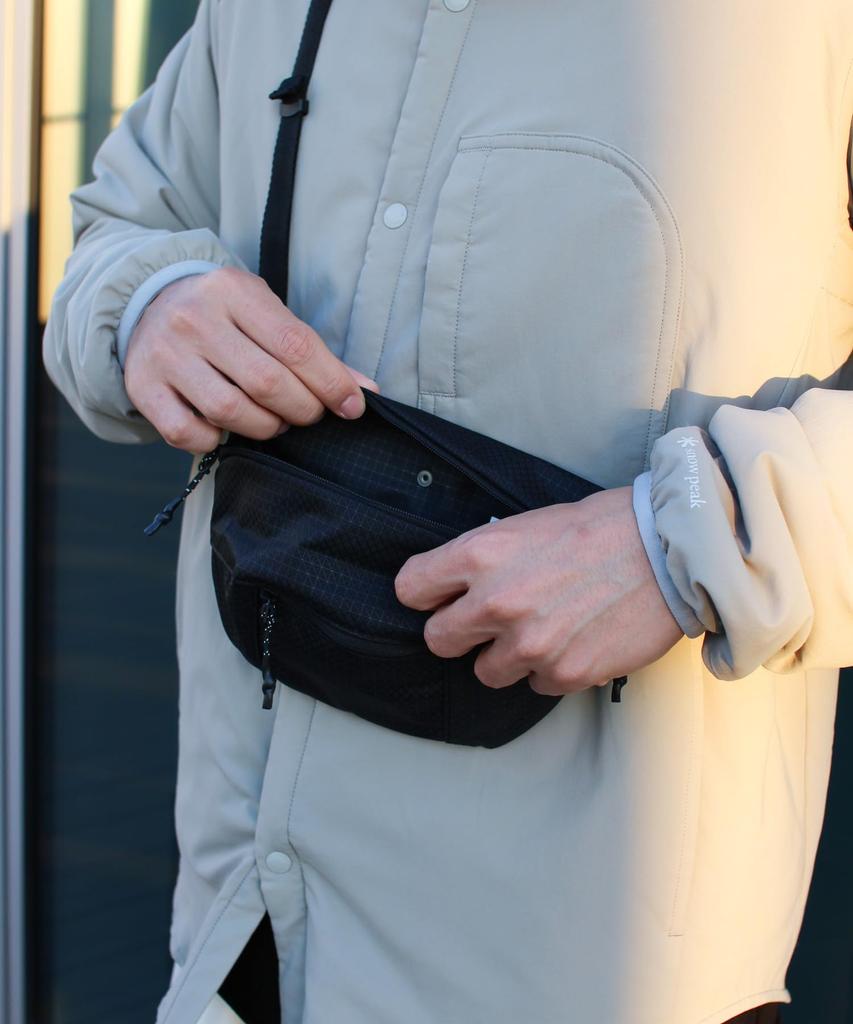 Snow Peak Robic Fanny Pack Bag Shoulder Bag Crossbody Bag DARK OLIVE One SB-26SU017 Men's Women's