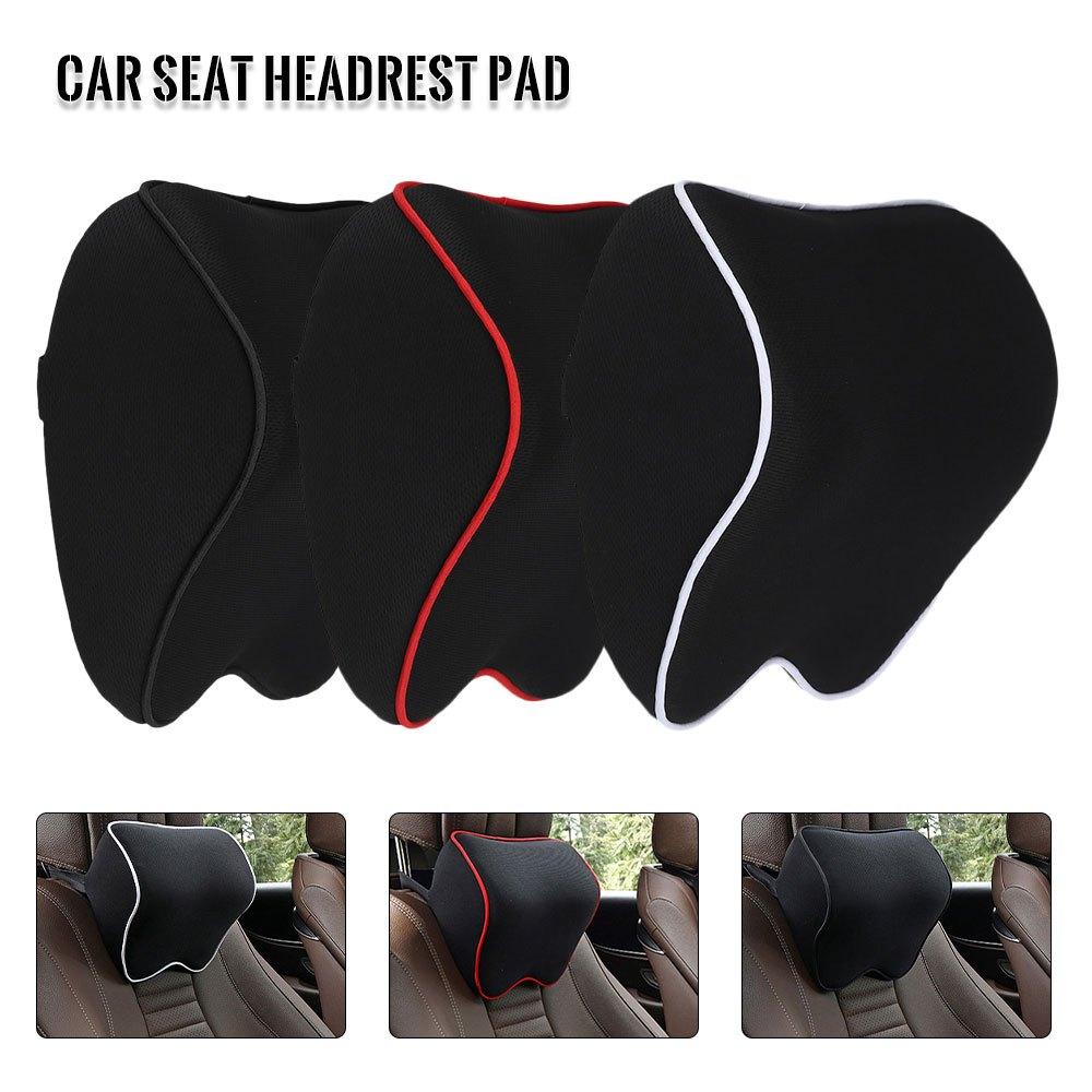 Car Neck Pillow Universal Car Seat Headrest Pillow Neck Rest Cushion Washable Driver or Front Passenger Seat Headrest Support Travel Pillow