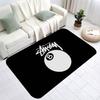 Fashion Brand S-Stussy Luxury Logo Entrance Door Mat Nordic Style Bedroom Living Room Doormat Home Balcony Anti-Slip Modern