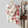 Women's Xinjiang Retro Ethnic Style Printed Headscarf Spring Autumn Travel Photography Wearing Scarves Cloaks Hot Selling On Internet