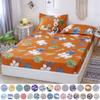 Drap de lit en coton, housse de matelas, protection de literie, antibactérien, surmatelas, drap-housse confortable (Sans taie d'oreiller)