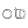 Silver Earrings with Cubic Zirkonia (2067405)