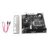 Desktop Motherboard H61 6 USB2.0 DDR3 M.2 NVMe NGFF 100Mbps LAN Micro ATX Motherboard for LGA1155 Socket I3 I5 I7