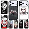 Jigsaw Saw Phone Case for iPhone 17 Air 16 15 11 12 14 13 Pro Max Shockproof Cover