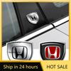 For Honda Car Metal Sticker Custom Shield Car Rear Trunk Shield Emblem Badge Sticker For Honda Civic FIT Accord Prelude CRV 5th