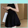 Polyester Spaghetti Strap Dress For Women Summer Casual Chic Party Wear