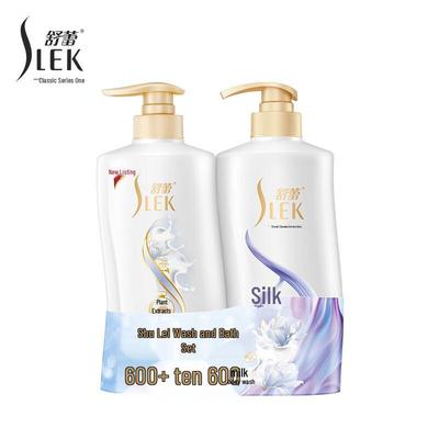 SLEK Seidig Glattes Shampoo & Milch Duschgel Set