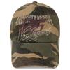 GUBIN Lettering Layered Camo Ball Cap