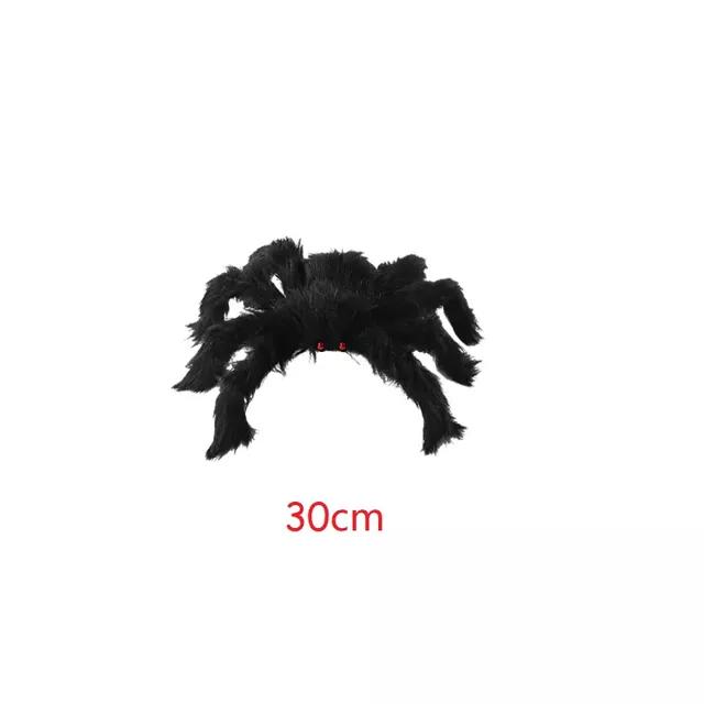 30 cm, 50 cm, 75 cm, 90 cm ülegabariidiline plüüsis must ämblik Halloweeni peokaunistus õues kodubaari kummitusmaja õudusrekvisiidid
