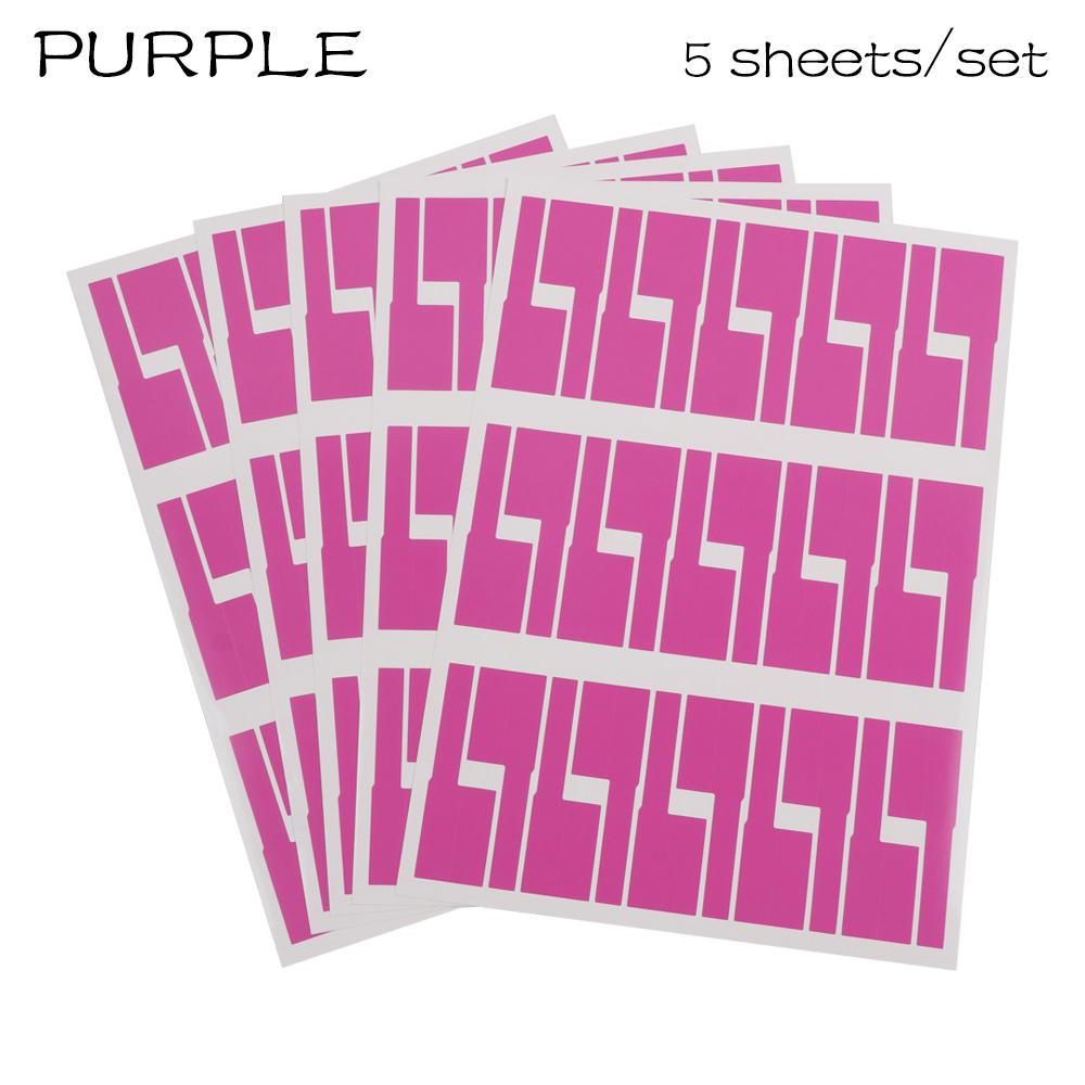Self-adhesive Wire Marker Tool Network Identification Tags Fiber Organizers Stickers Cable Labels