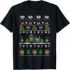 Christmas Group Ugly Sweater Style T-Shirt