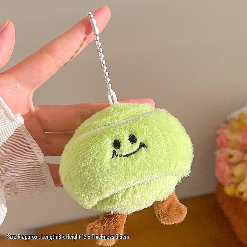 Plush Doll Keychain & Backpack Ornament: Cute Pendant for Events & Promotions