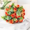 Gorgeous 10 Head Silk Flower Arrangement for Special Occasions