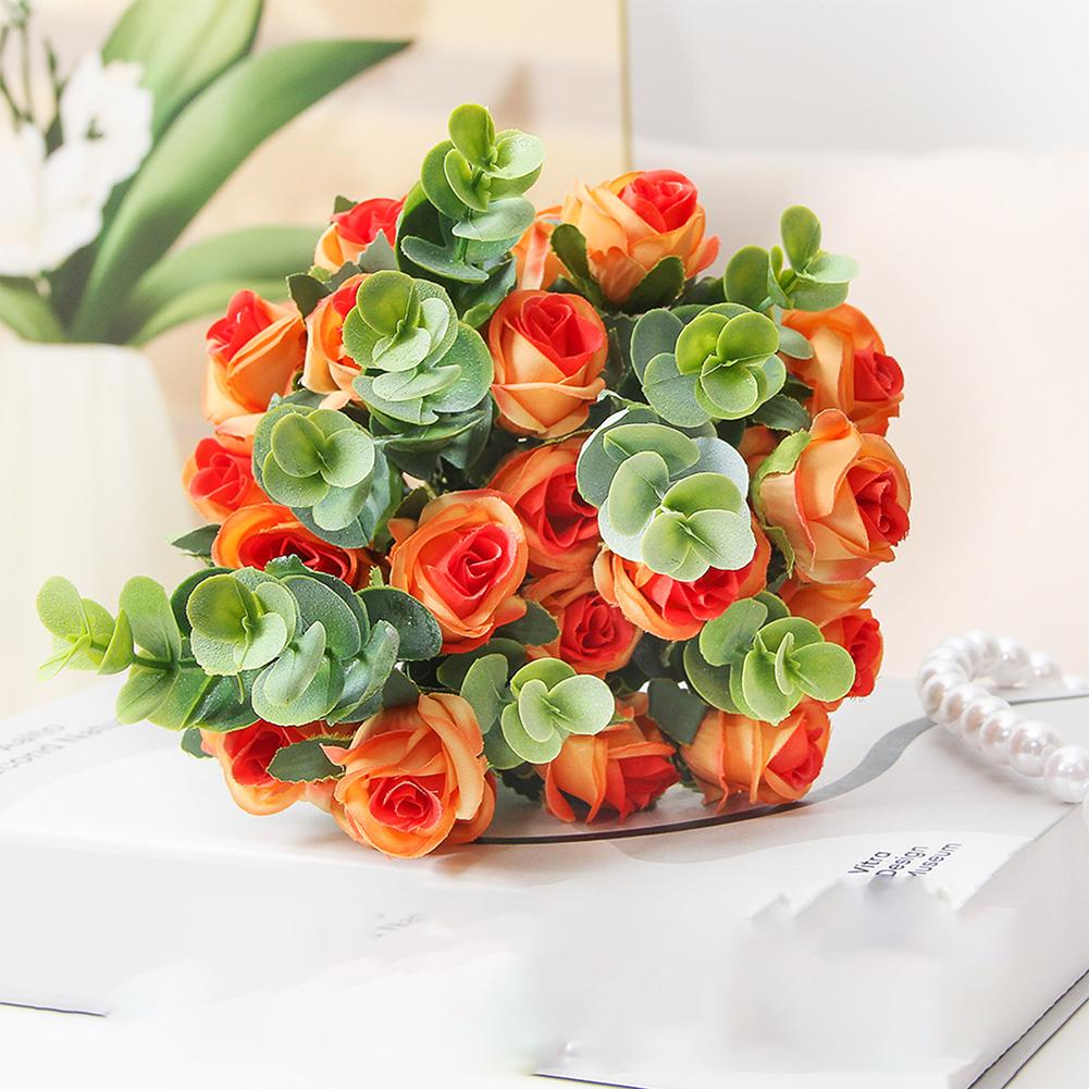 Gorgeous 10 Head Silk Flower Arrangement for Special Occasions