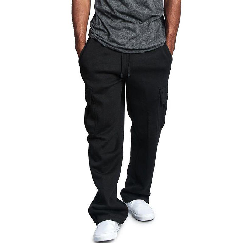 Stylish Mens Sport Pants Long Trousers Comfortable Tracksuit For Casual Workout