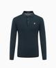 BHPOLOCLUB Men'S Wool Logo Print Collared Long Sleeve T-Shirt (Select 1 Of 3) Ts960