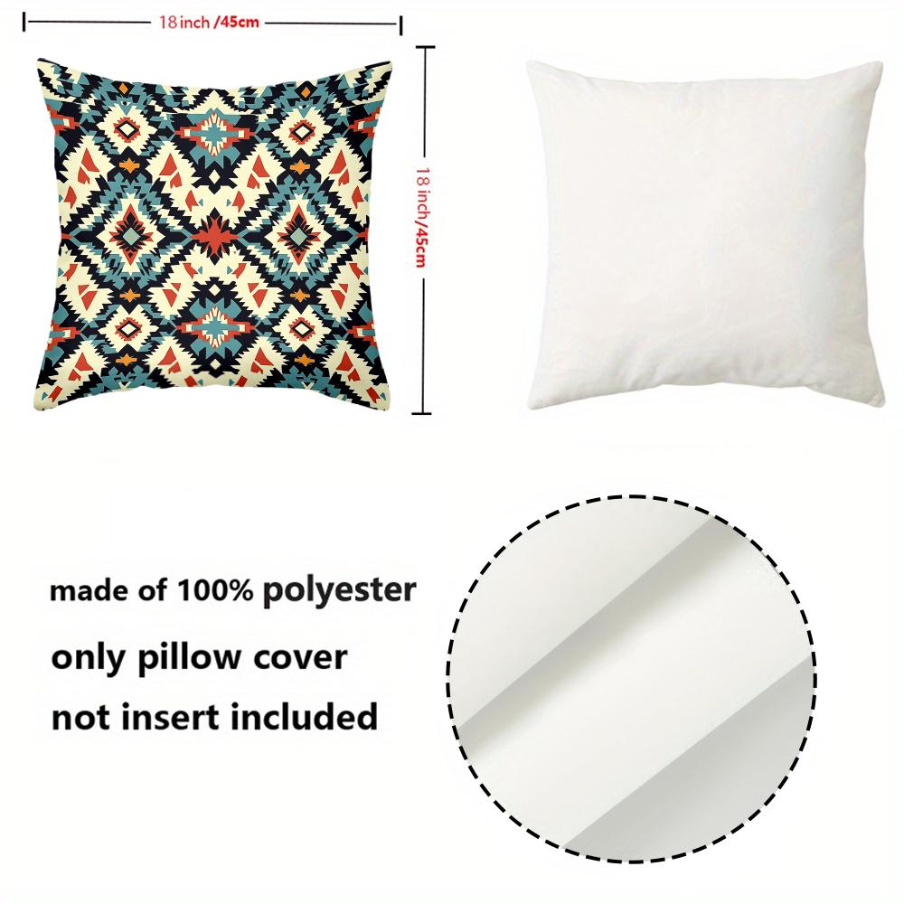 Bohemian Pattern Decorative Throw Pillow Cushions Polyester pillowcase, sofa decorative cushion cov Headboard Pillow