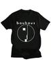 T Shirt Bauhaus Post Punk Goth Rock Crew Neck Graphic Print T Shirt Fashion Casual Short Sleeve Plus Size T Shirt Wounisex
