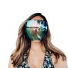 Full Face Sunglasses for Men Women Mirror Shield Glasses Full Face Visor