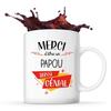 Mug - Thank You - Awesome Grandpa - Ceramic - 325 Ml - Dishwasher and Microwave Safe