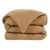 "Gaïa" Duvet Cover Set All Sizes "Cotton Gauze" - 180x200 - Gaïa Camel