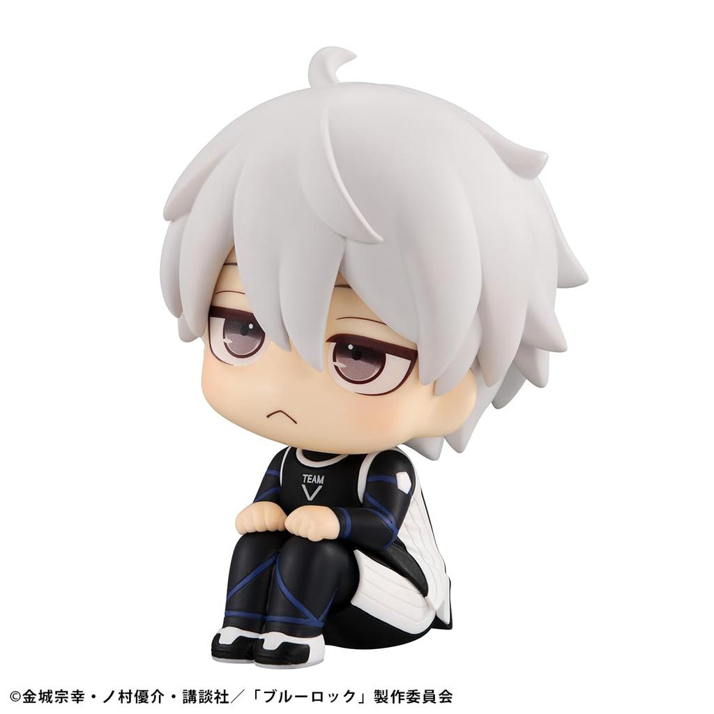 Luc Cup Blue Rock Seishiro Nagi Figura móvil pintada en PVC de 110 mm ver.2 Aprox.