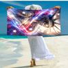 1pc Statue Liberty Stars Microfiber Beach Towels Quick Dry Towel Sand Beach Towels Pool for Travel Swim Pool. S07210169