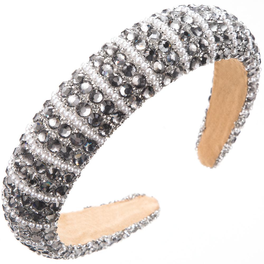 New Style Sponge Hairband, Fashionable and Versatile, Wide-edge Outdoor Hair-styling Headband for Women
