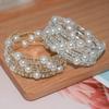 Elegant Imitation Pearl Bracelet Multilayer Stretchable