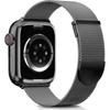 Verbessertes Armband Kompatibel mit Apple Watch 38mm 40mm 41mm, Magnetisches Verstellbares Band für iWatch Serie 9 8 7 6 5 4 3 2 1 SE,Schwarz