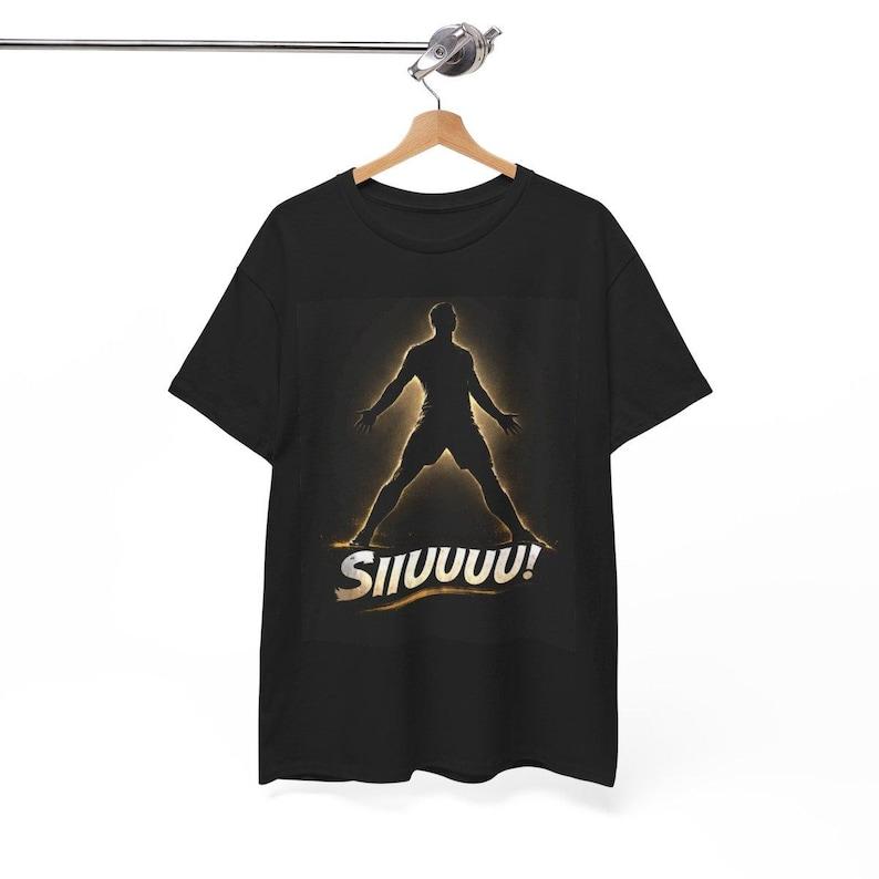 SIIUUU Ronaldo Celebration Street Art Tee | World Cup 2026 CR7 Soccer Fan Shirt | Football Gift