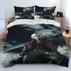 Final Fantasy Serie Spellen Beddengoed Set Jongens Meisjes Eenpersoons Tweepersoons Queensize Kingsize Dekbedovertrek Kussensloop Bed jongens Volwassene Hometextiel