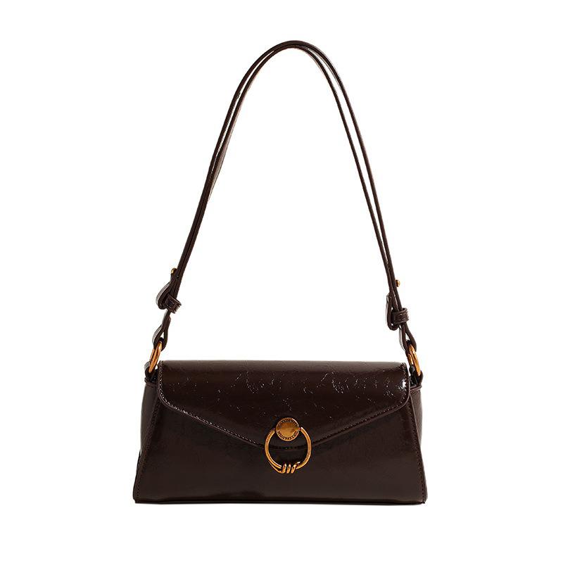 2024 New Early Spring New Work Commuting Casual Lightweight Small Bag Women's Fashionable Small Square Bag Niche Shoulder Bag