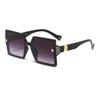 Classic D Fashion Sunglasses For Women And Men Square Oversize Frame Designer Luxury Brand Glasses Uv400
