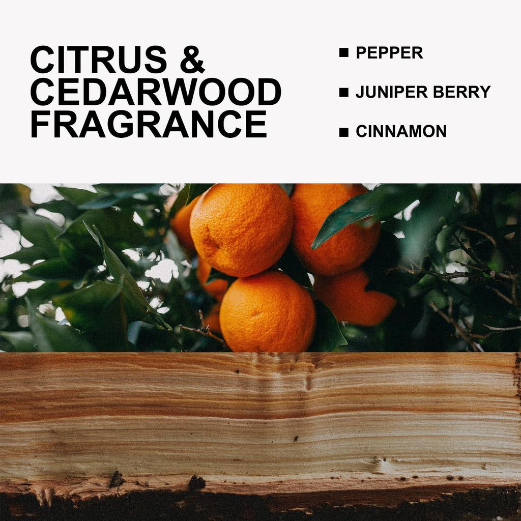 Man's Deodorant-Gentle Long Lasting Odor Protection With Cirus & Cedarwood-Suitable for All Skin Types, 20g