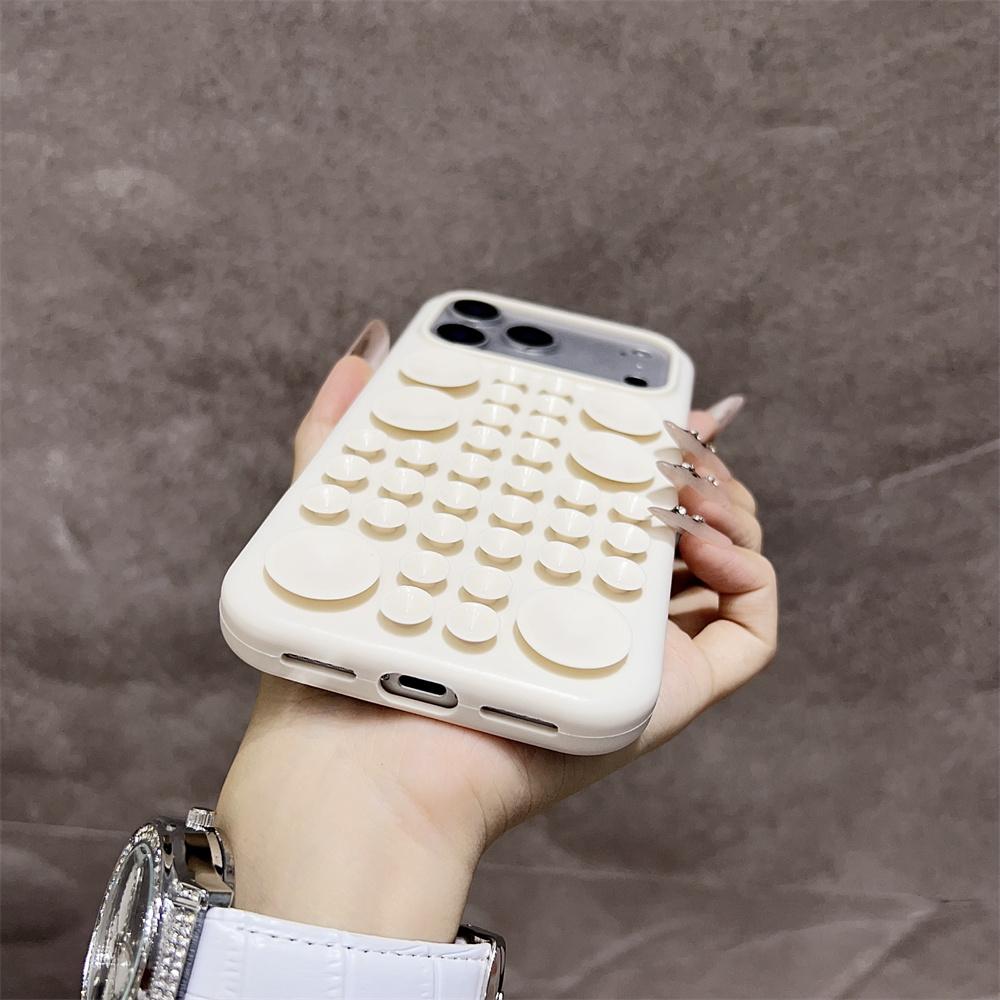 Shockproof Circular Suction Cup Silicone Phone Case for For Iphone 17 Pro Max 16 1 14 Air Adsorption Strong Multi Function Cover